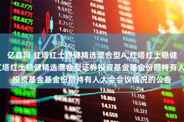 亿鑫网 红塔红土稳健精选混合型A,红塔红土稳健精选混合型C: 关于红塔红土稳健精选混合型证券投资基金基金份额持有人大会会议情况的公告