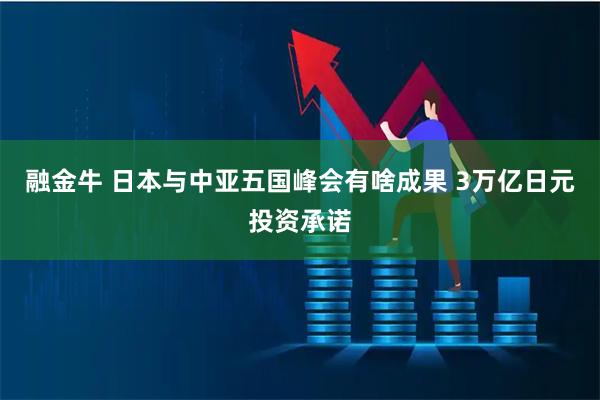 融金牛 日本与中亚五国峰会有啥成果 3万亿日元投资承诺